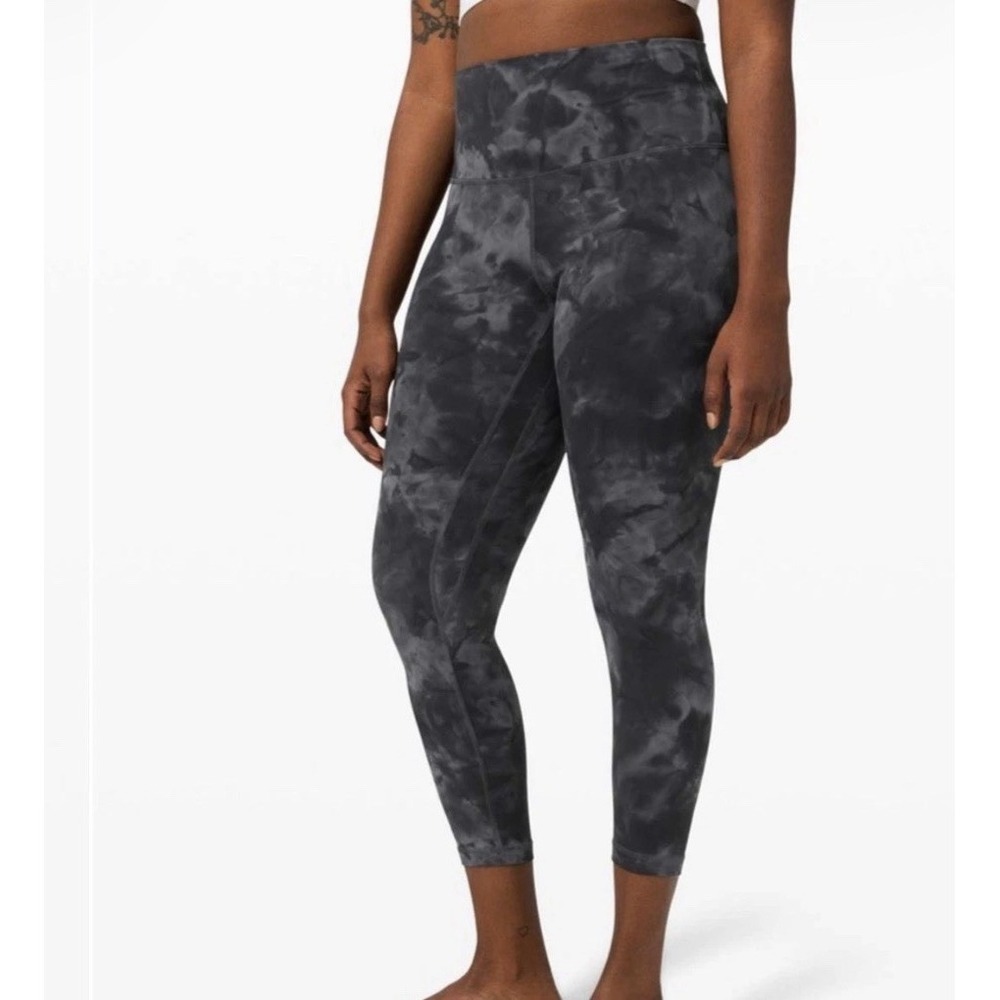 Lululemon Women's Align Pant Size 8‎ Diamond Dye Pitch Grey Graphite Grey